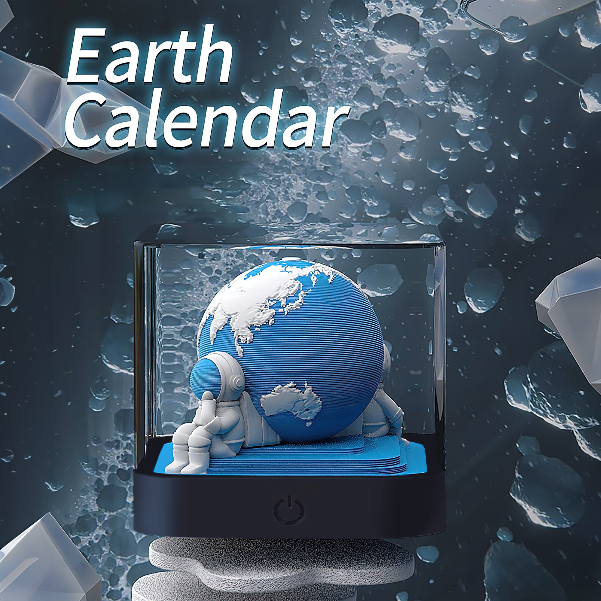 Earth 3D Calendar 2024 MACTANO