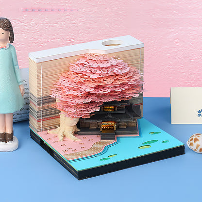 Treehouse 3D Memo pad