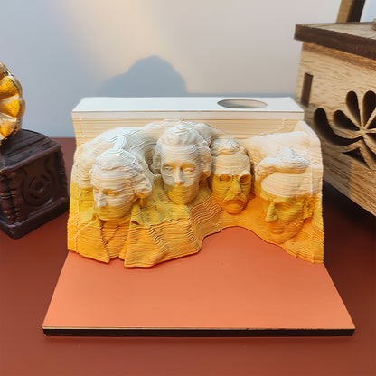 3D Art Memo Pad(Portraits of Celebrities)