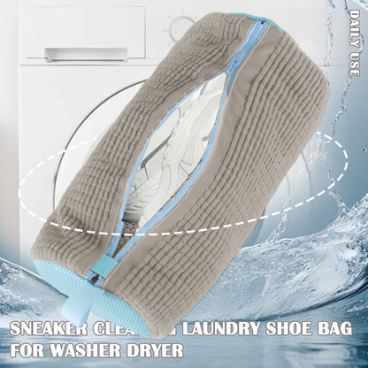 Shoe Washing Machine Bag Grey-2PCS