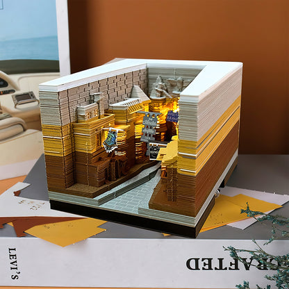 Diagonal Alley 3D Calendar