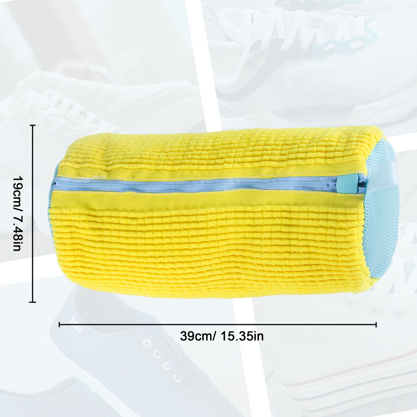 Shoe Washing Machine Bag Yellow-2PCS